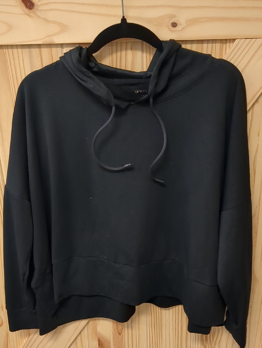 Women's Black Pullover Hoodie